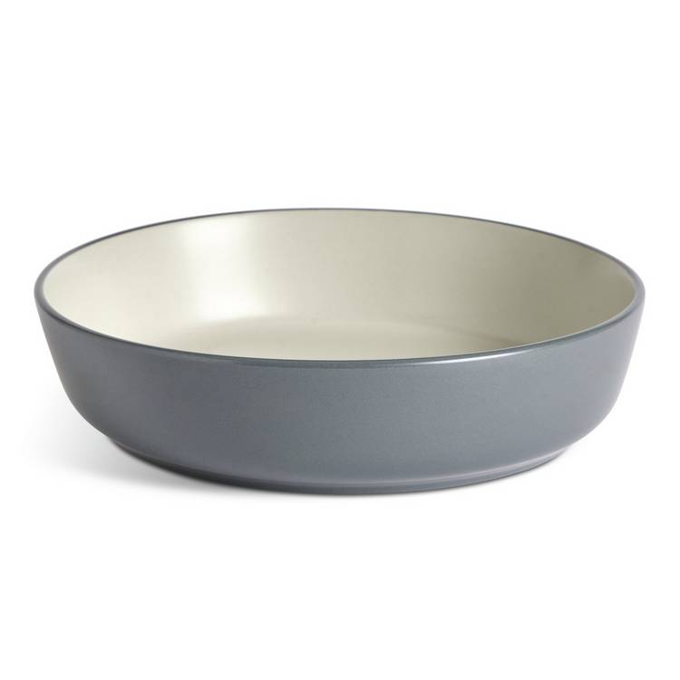 Habitat two-tone stoneware pasta bowls 4 piece set - British product
