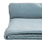 Argos Home Fleece Throw - Rustic Blue - 125x150cm