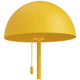 Habitat yellow mushroom table lamp 40cm, UK version