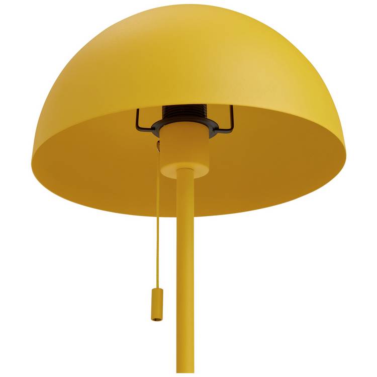 Habitat yellow mushroom table lamp 40cm, UK version
