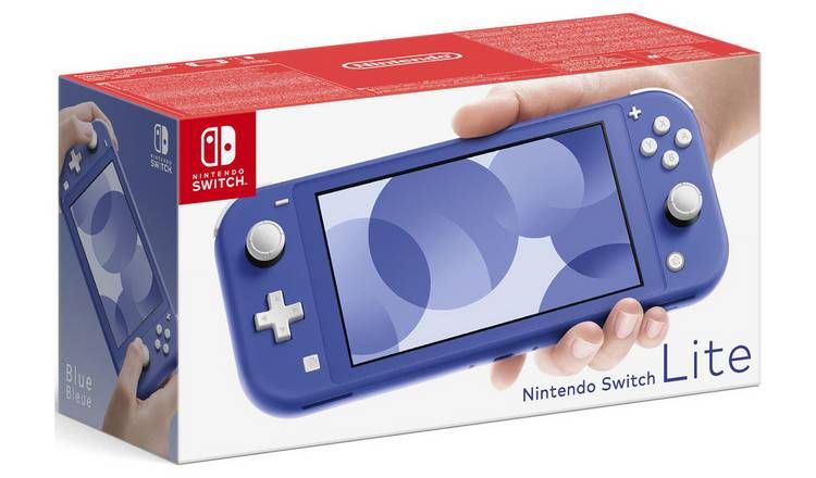 Nintendo Switch Lite Handheld Console - Blue GOODS Argos