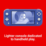 Nintendo Switch Lite handheld console blue, UK version