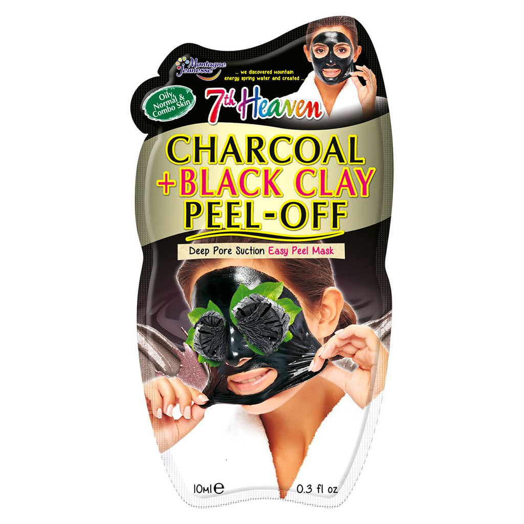 Montagne Jeunesse 7th Heaven Charcoal & Black Clay Peel Off Mask 10ml