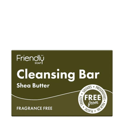 Superdrug Friendly Soap Shea Butter Facial Cleansing Bar 6 x 95g- Buy online at McGrocer