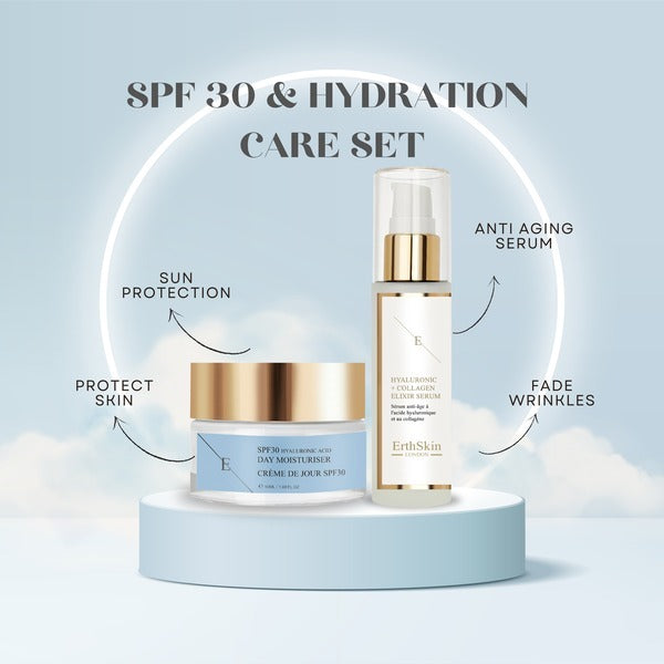 ErthSkin day cream and serum kit 50ml 60ml - British product