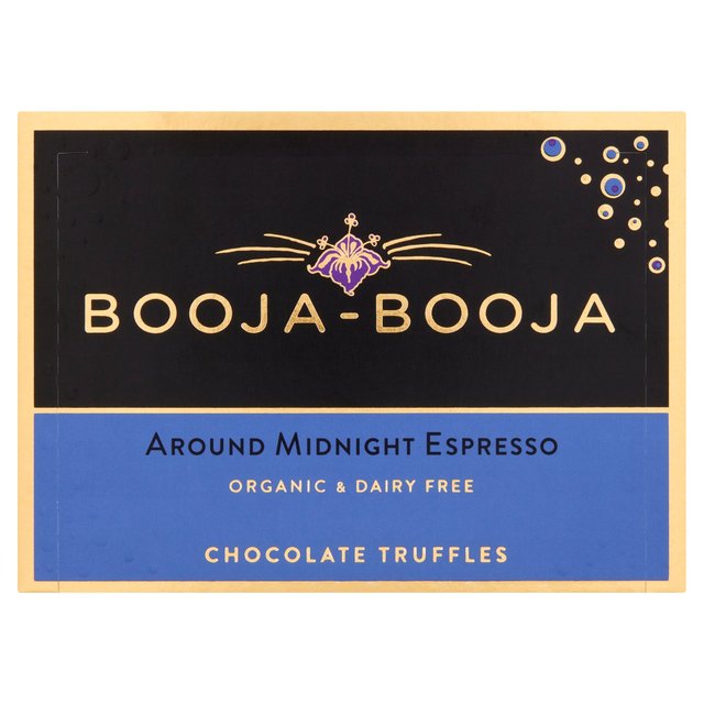 Booja Booja Dairy Free Around Midnight Espresso Chocolate Truffles   92g GOODS M&S   