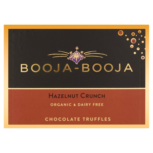 Booja Booja Dairy Free Hazelnut Crunch Chocolate Truffles   92g GOODS M&S   