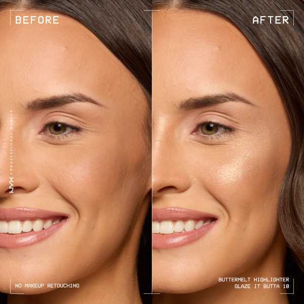 NYX Buttermelt Highlighter Glaze Butter , imported from the UK