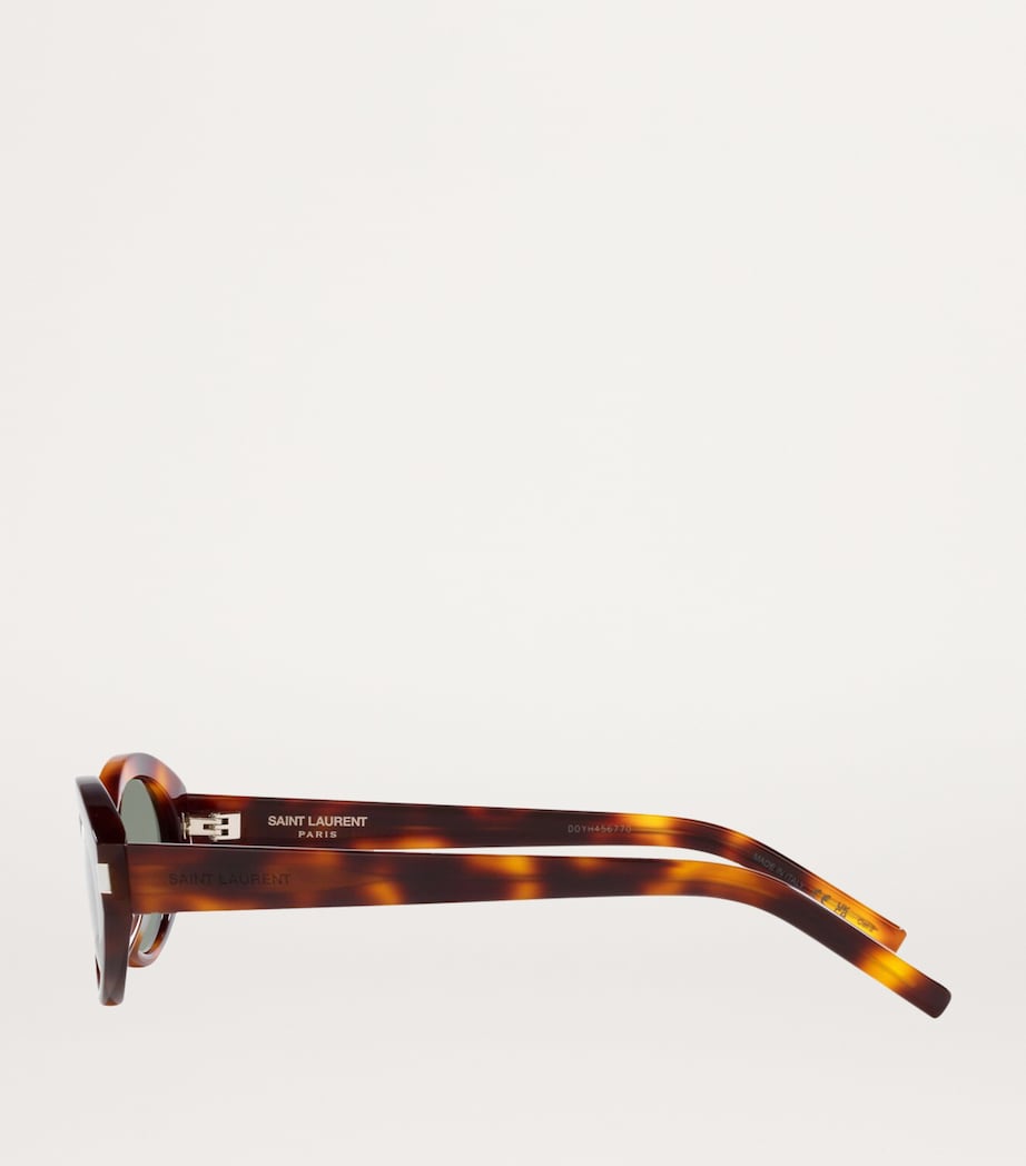 Saint Laurent oval sunglasses SL 567 in acetate - British product