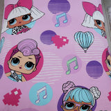LOL Surprise kids bedding set single, imported from the UK