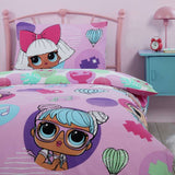 LOL Surprise kids bedding set single, imported from the UK
