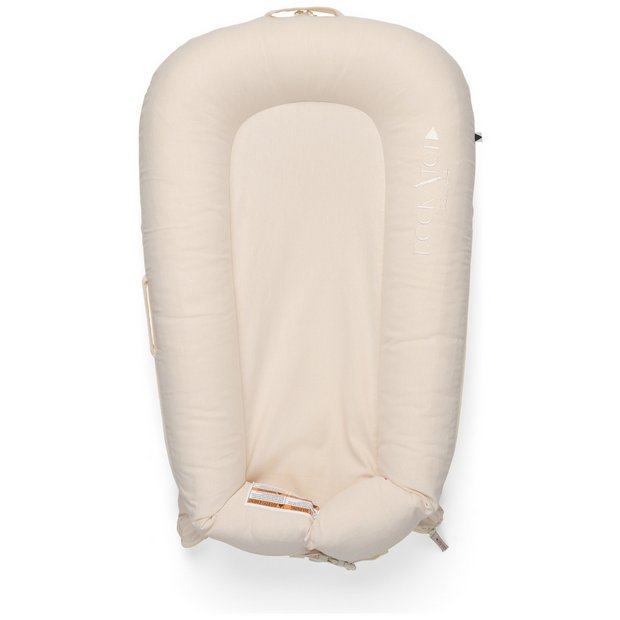 DockATot baby pod Sand Chambray, imported from the UK