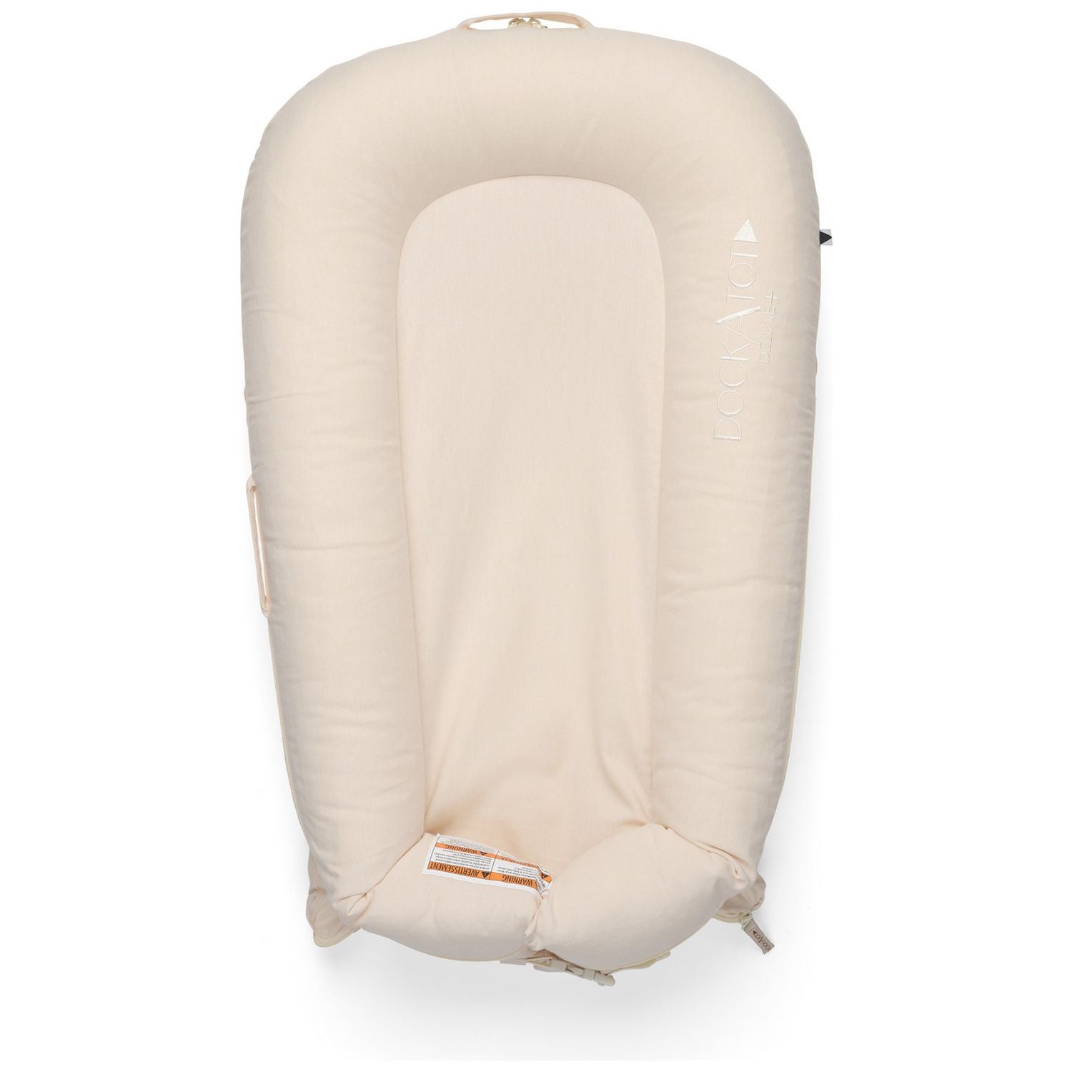 DockATot baby pod Sand Chambray, imported from the UK