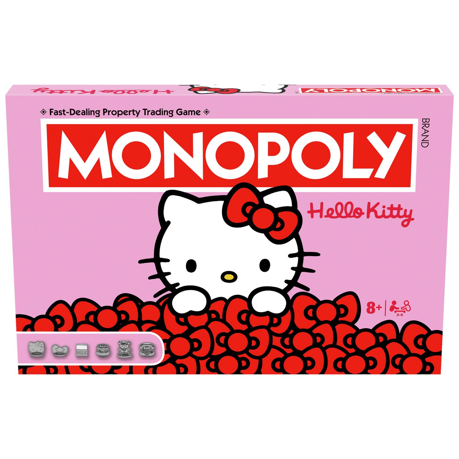 Hello Kitty Monopoly board game with Sanrio design, UK version