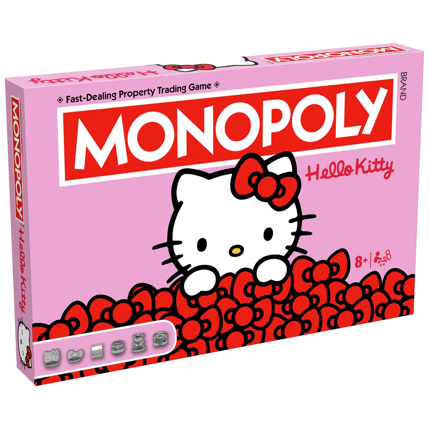 Hello Kitty Monopoly board game with Sanrio design, UK version