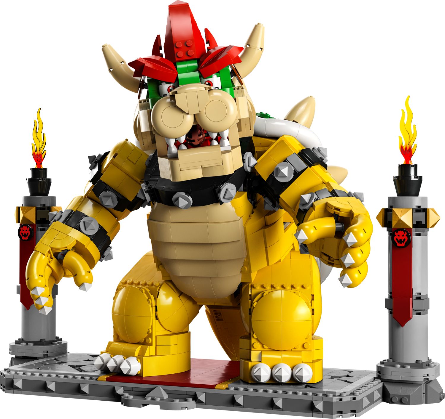 LEGO The Mighty Bowser model 2807 pieces (British brand)