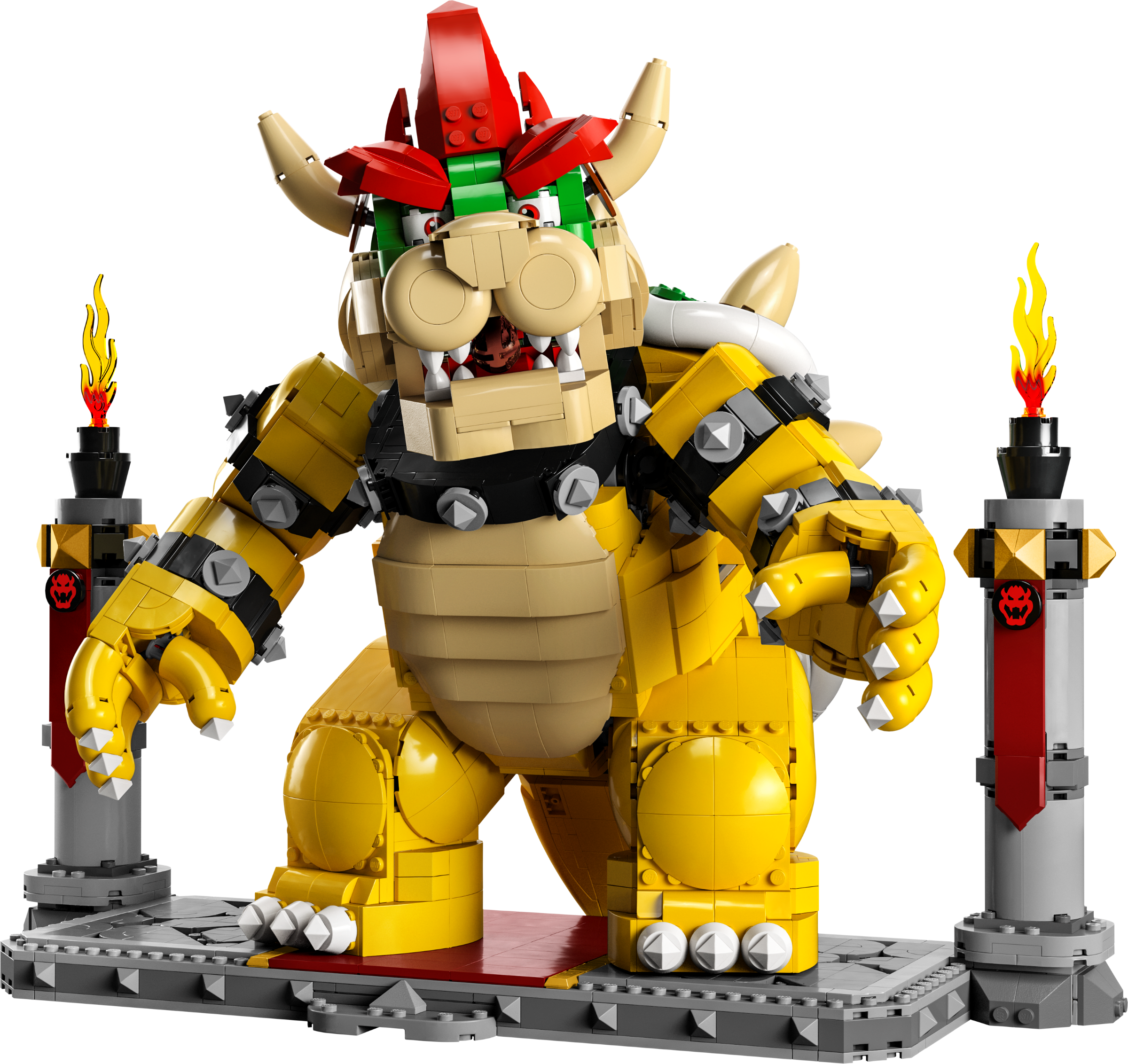 LEGO The Mighty Bowser model 2807 pieces (British brand)