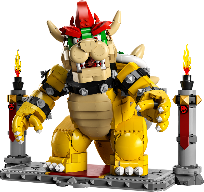 LEGO The Mighty Bowser model 2807 pieces (British brand)