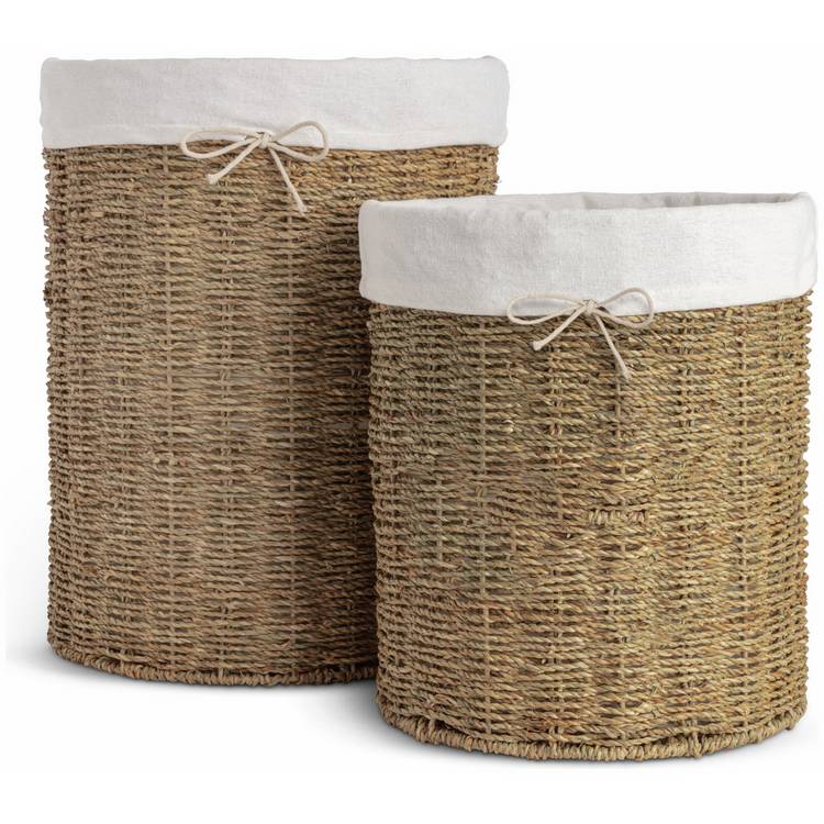 Habitat seagrass storage baskets pack of 2 natural - British product