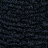 Habitat Faux Shearling Plain Cushion - Navy - 55x40cm