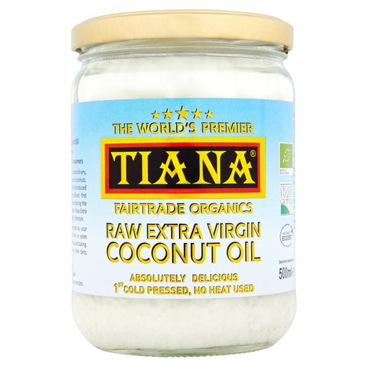 TIANA Organic Extra Virgin Coconut Oil   500ml