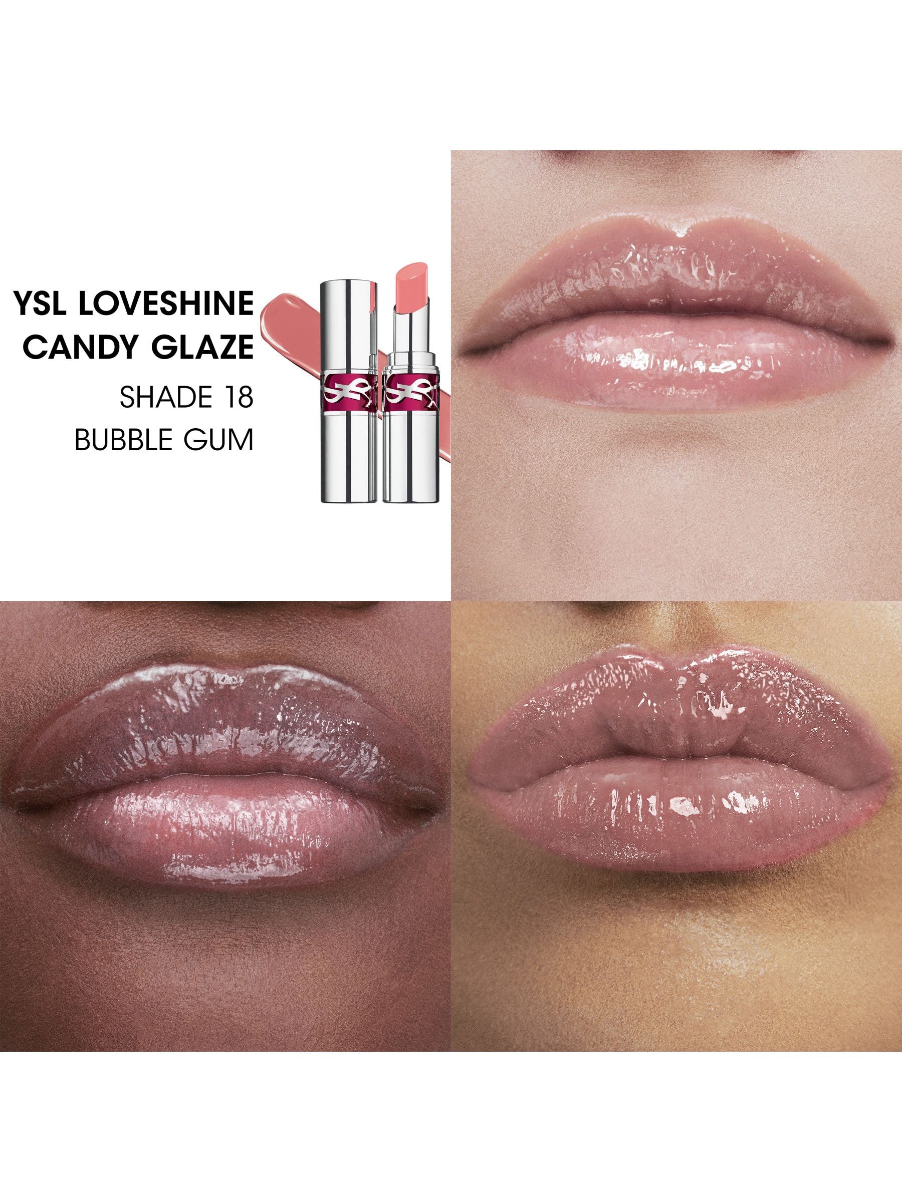 Yves Saint Laurent Loveshine Candy Glaze lip gloss (British brand)