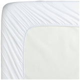 Home Essentials soft touch white fitted sheet single - British product
