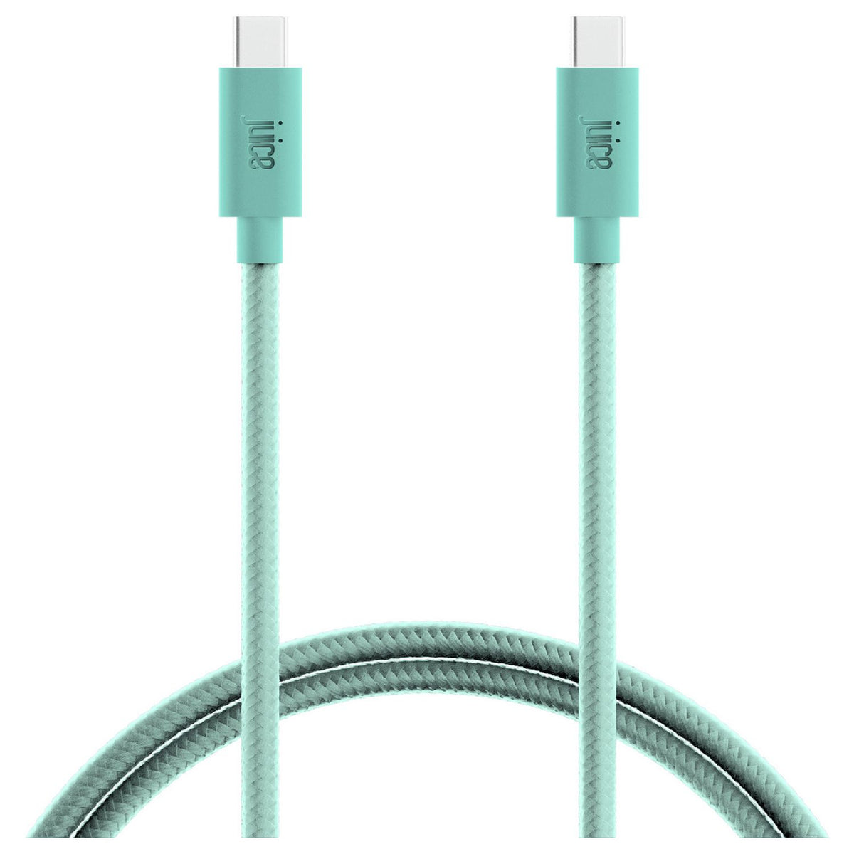 Juice charging cable 2m teal - British product