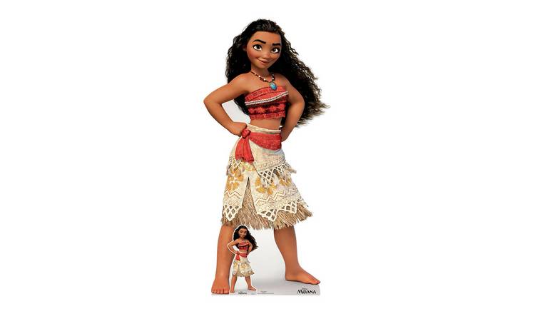 Star Cutouts Disney Princess Moana Cardboard Cutout GOODS Argos