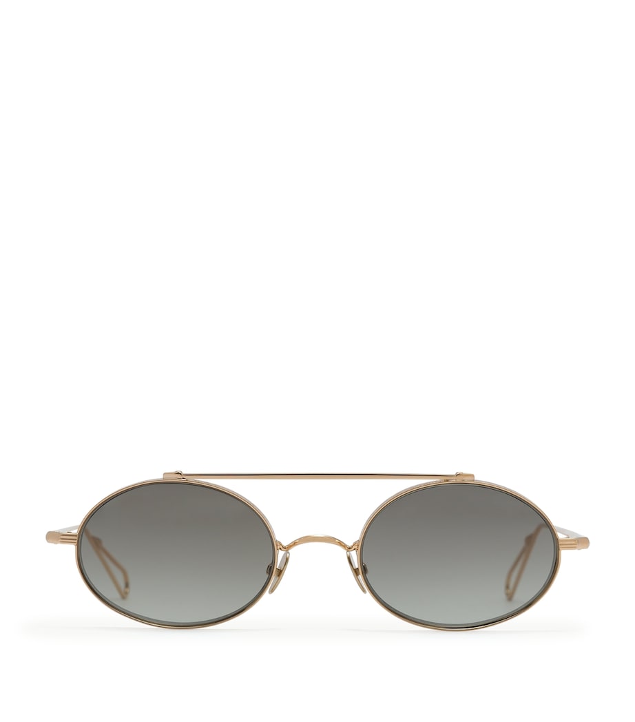 Ahlem metal turbigo oval sunglasses (British brand)