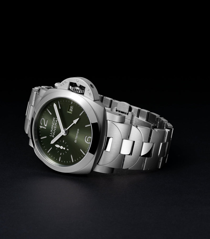 Panerai Luminor Quaranta BiTempo 40mm watch - British product