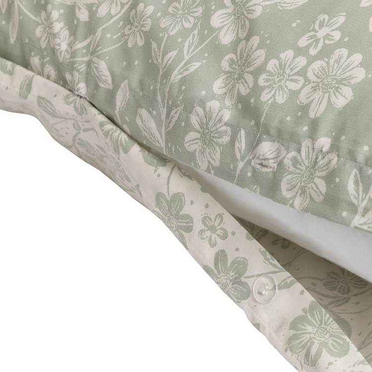 Argos Home floral bee green single bedding set, UK version