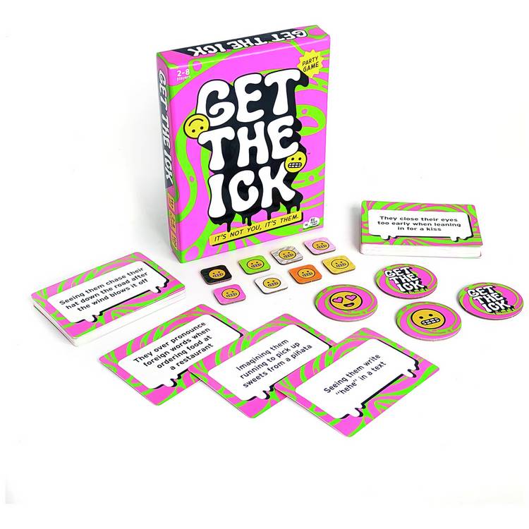 Big Potato Get The Ick party game, UK version