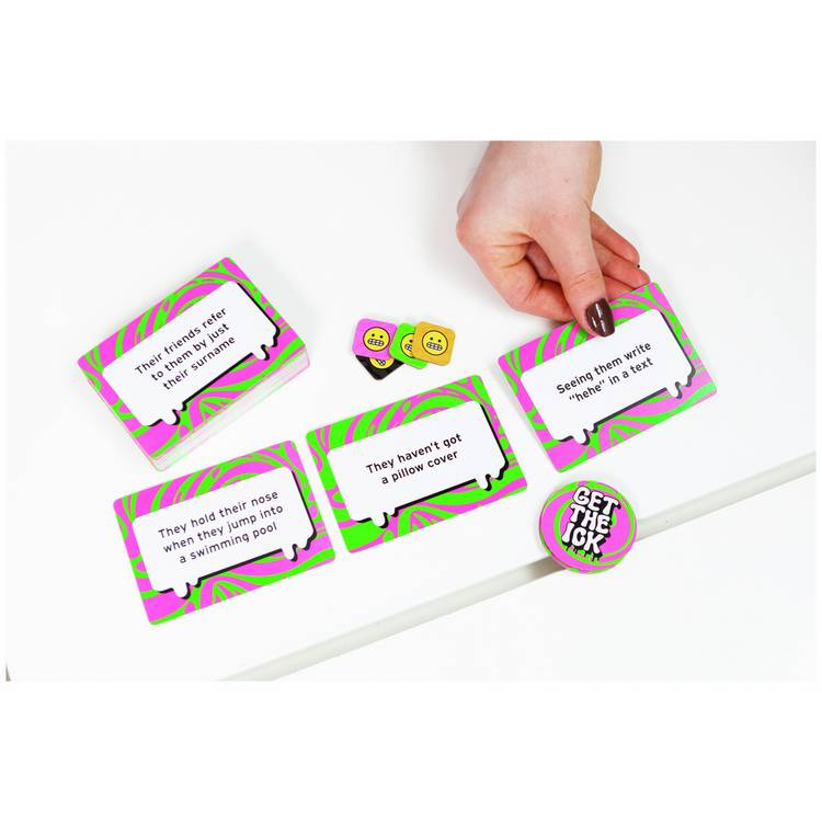 Big Potato Get The Ick party game, UK version