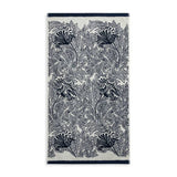 Habitat Morris hand towel Tulip Toile navy 90x50cm, imported from the UK