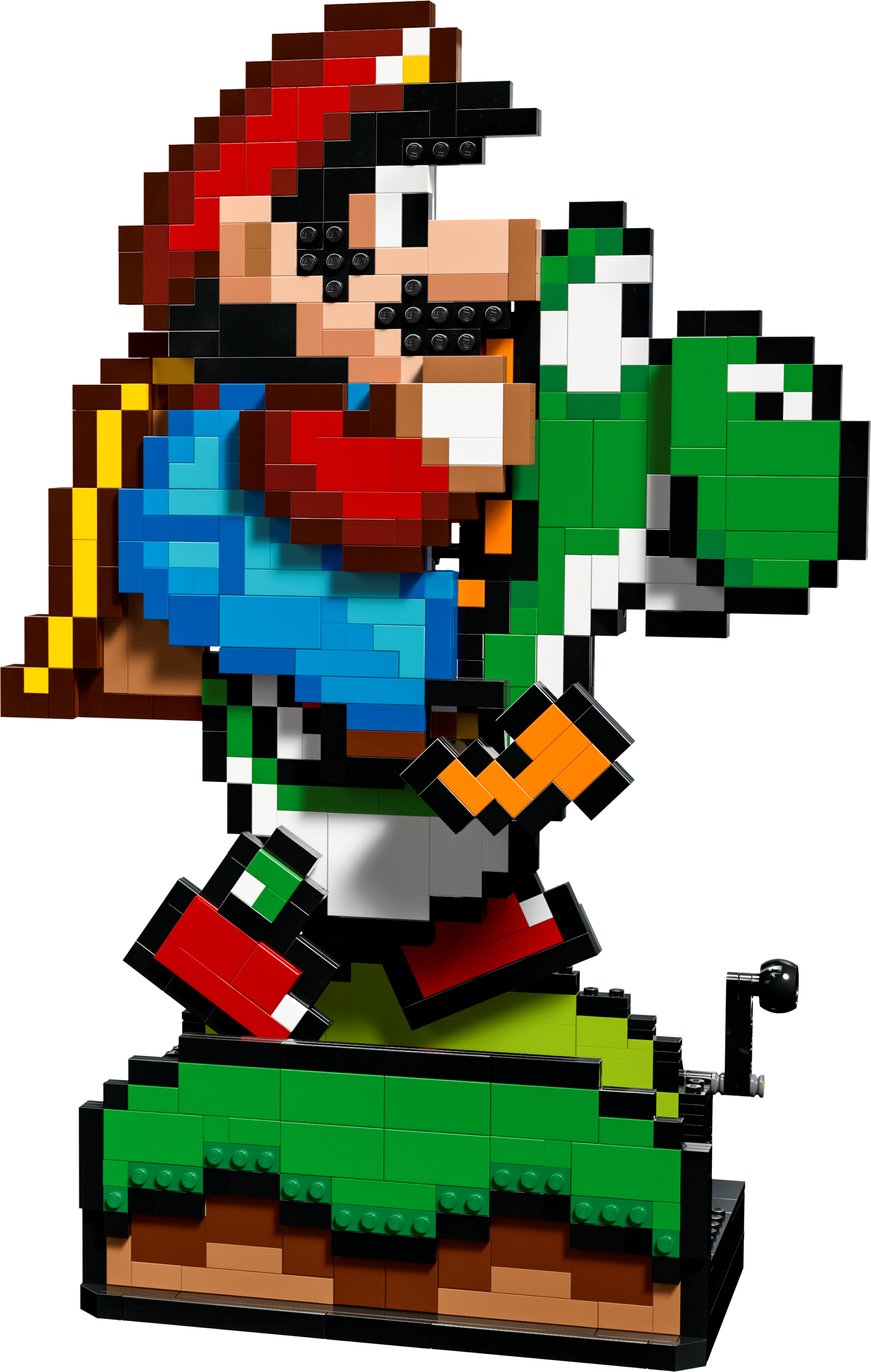 LEGO Super Mario World Mario and Yoshi 1215 piece set, imported from the UK