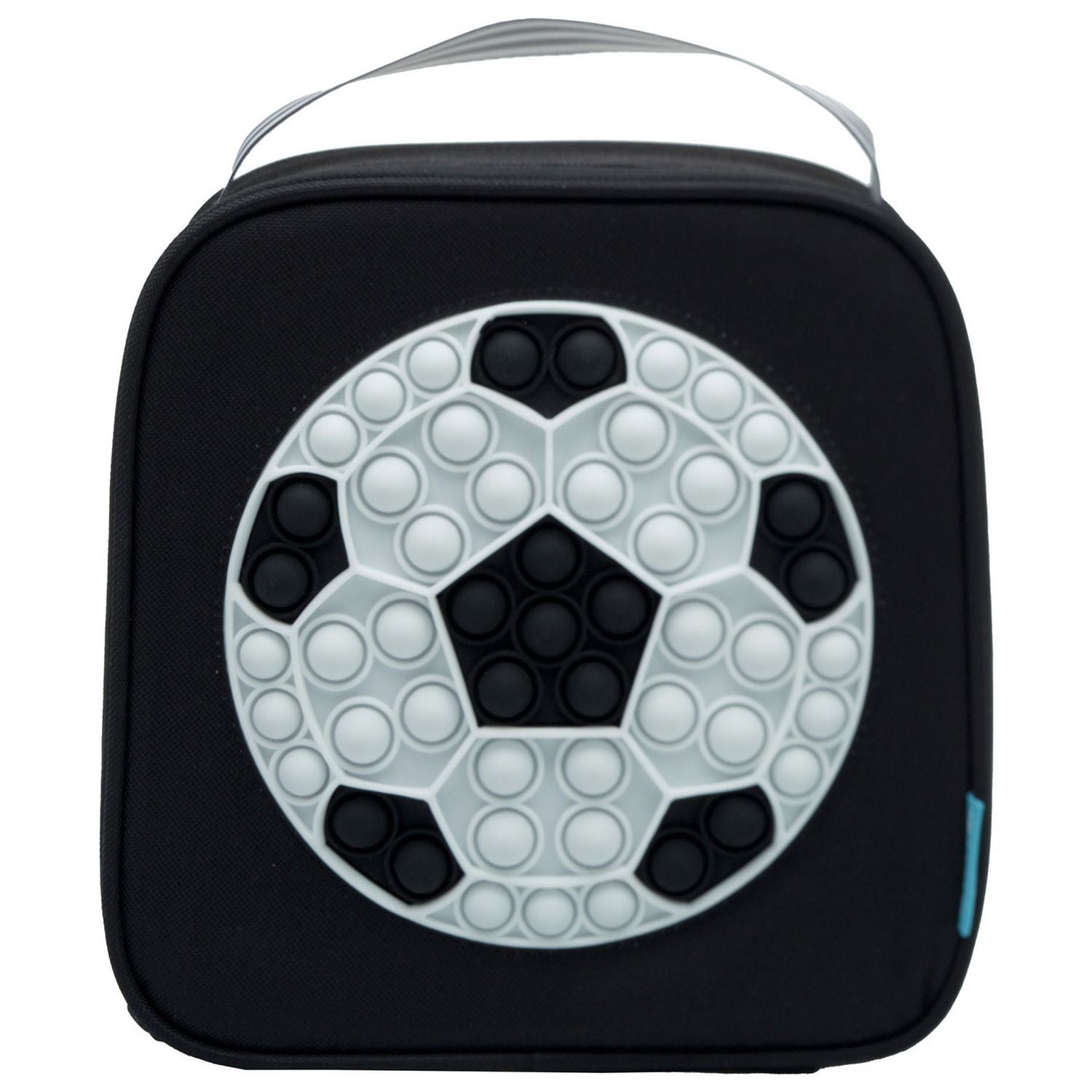 Smash Football Pop It black lunch bag - British product