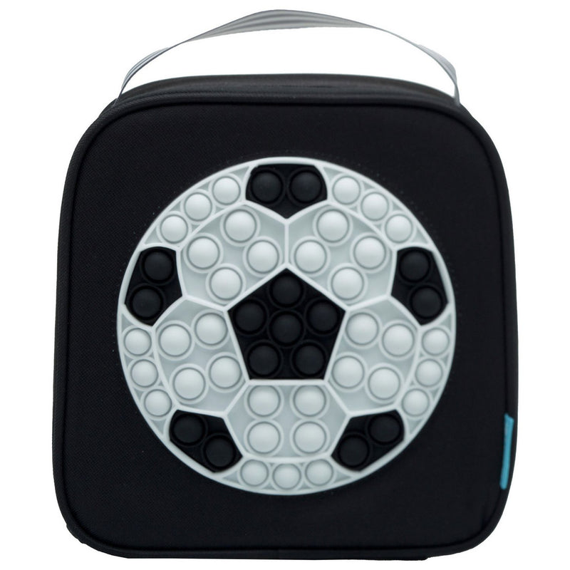 Smash Football Pop It black lunch bag - British product