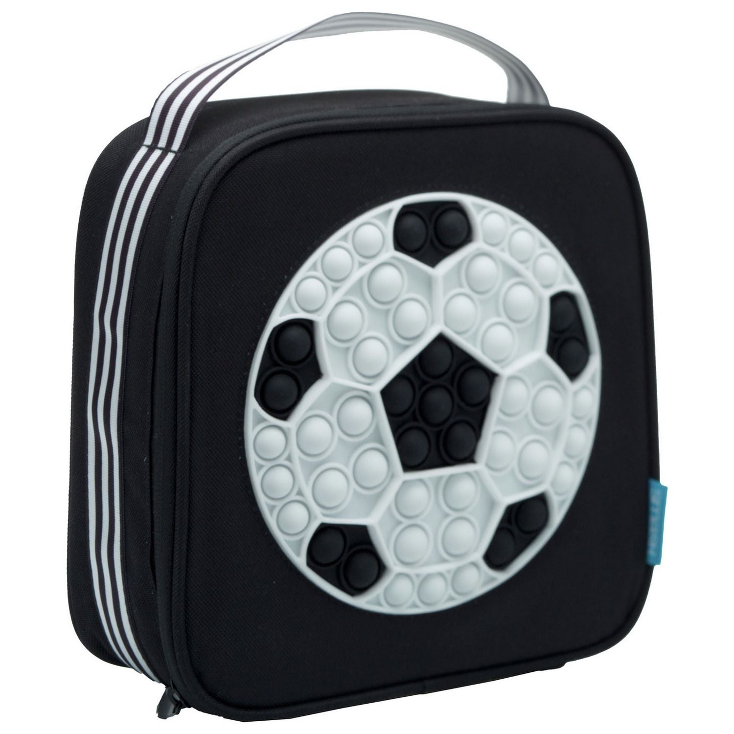 Smash Football Pop It black lunch bag - British product