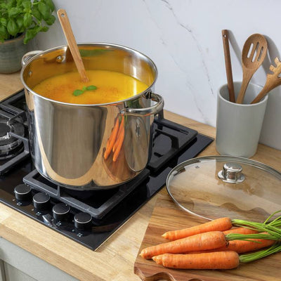 Argos Argos Home 28cm Stainless Steel Stock Pot 13L- Buy online at McGrocer