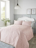 White Luana Quilted Bedspread 200cm x 230cm