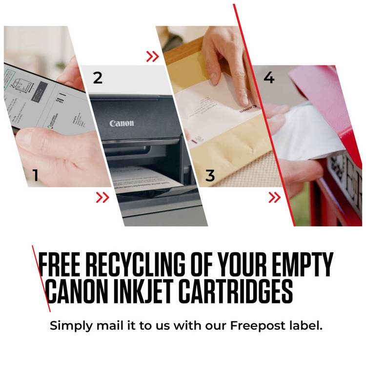 Canon black ink cartridge CLI-531BK 8.2ml, imported from the UK