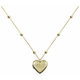 Radley heart photo locket necklace 18ct gold plated 51cm chain - British product