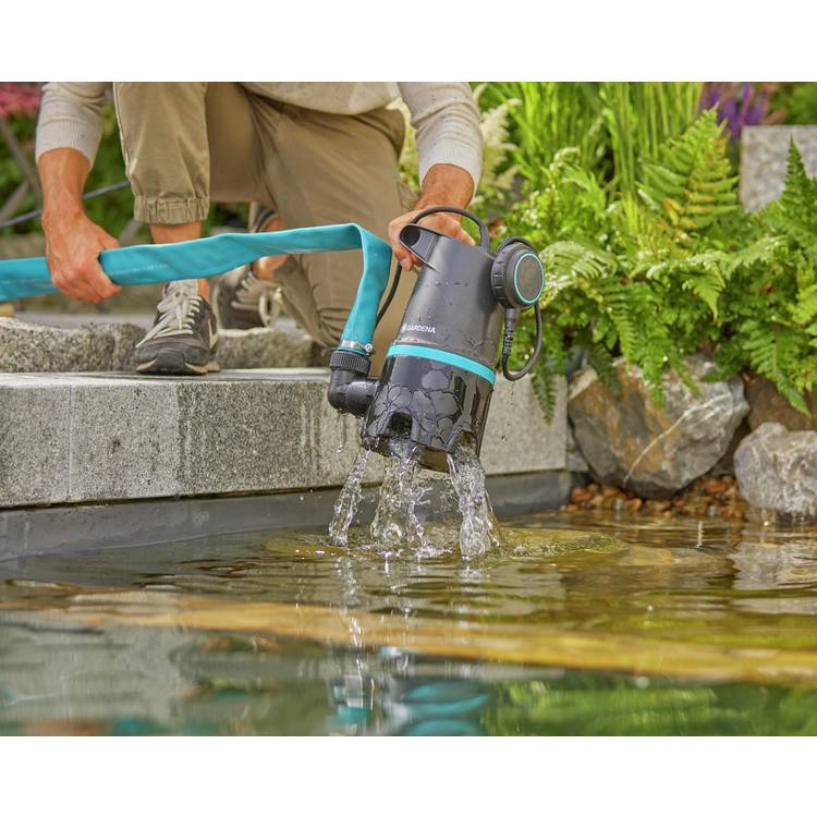 Gardena dirty water submersible pump 7kg - British product