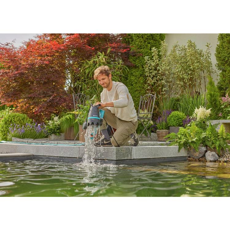 Gardena dirty water submersible pump 7kg - British product