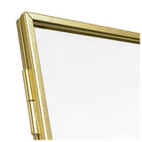 Habitat gold metal easel frame 4x6 - British product