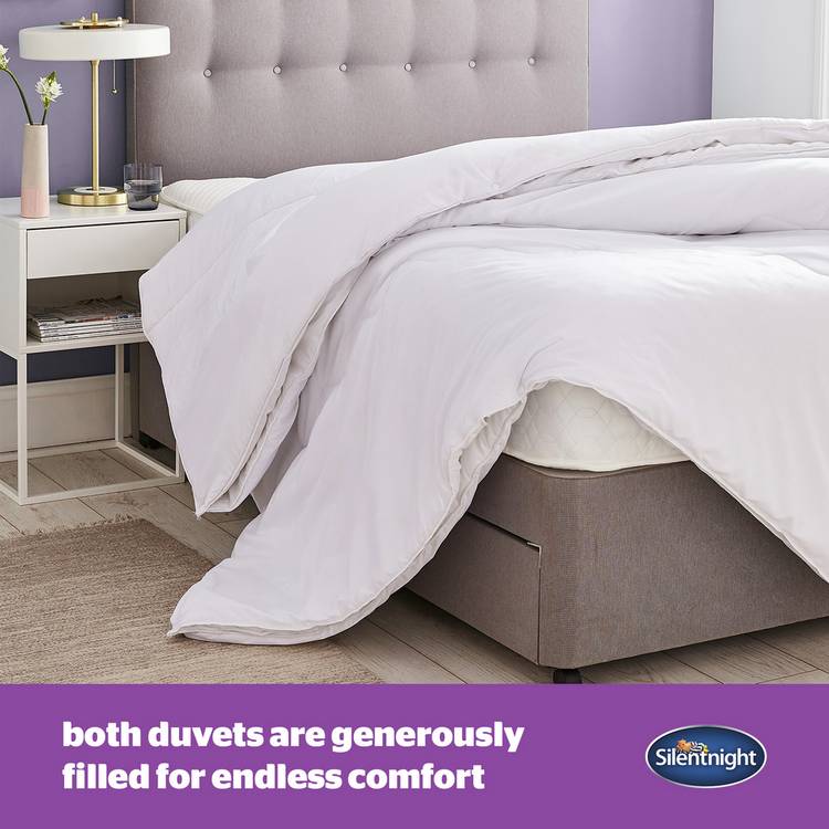 Silentnight all seasons duvet 18 tog single (British brand)