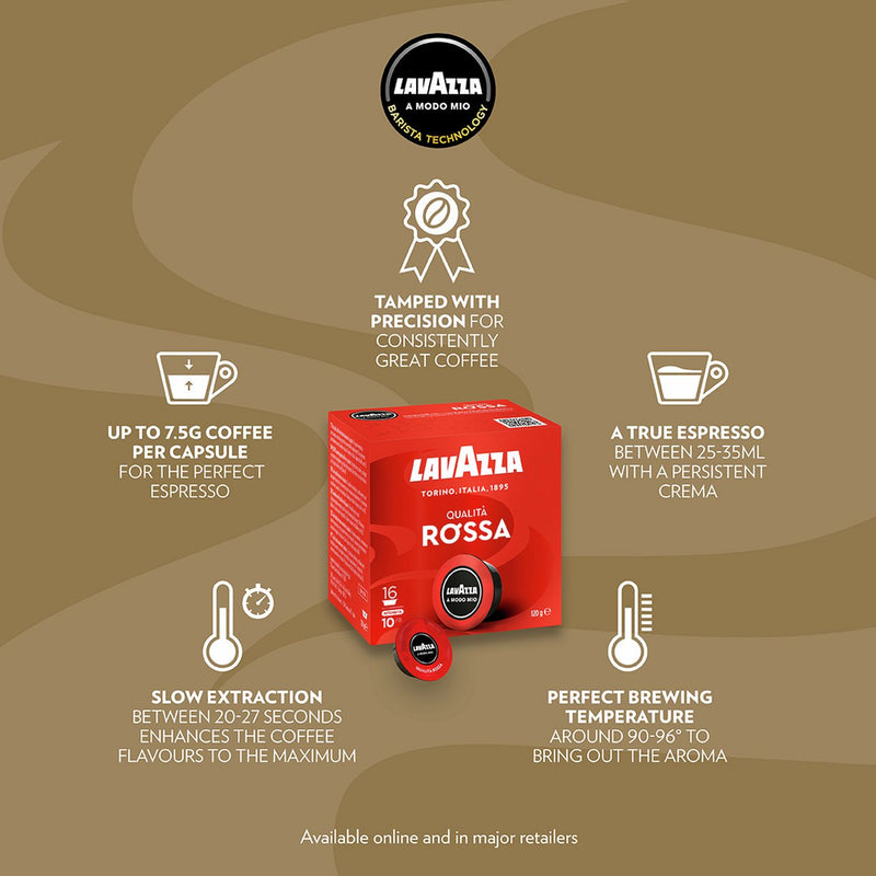 Lavazza pod coffee machine white (British brand)