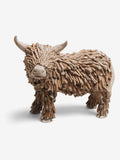 Brown Hamish the Highland extra large cow ornament - British product