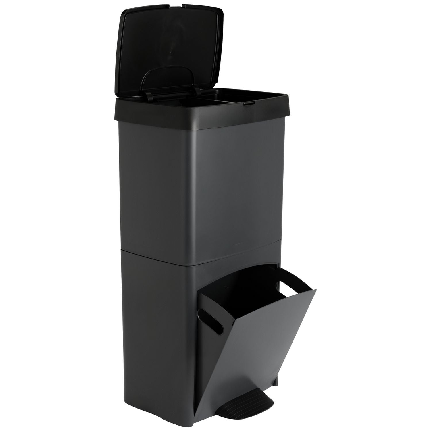 Argos Home twin compartment recycling bin 70L - British product